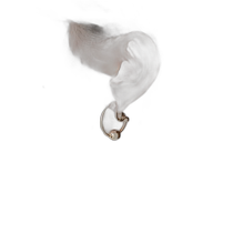 Japan direct mail SMELLY womens asymmetric metal ball ear clip SM462MF024