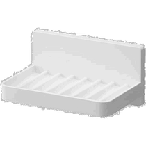 (Direct mail from Japan) Yamazaki Filterable Water Soap Holder White Approx. W12×D8×H6cm MIST