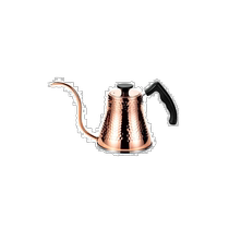 Japanese direct mail パオック-ASAHI Shikaku Kobo pure copper long mouth narrow mouth coffee hand brewing kettle