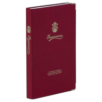 (Direct mail from Japan) Sedia cloth photo album KG size photos 246 red