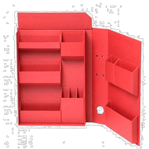 (Japan Direct Mail) Nakabayashi Home Goods Book Style Containing Box A4 Wine Red