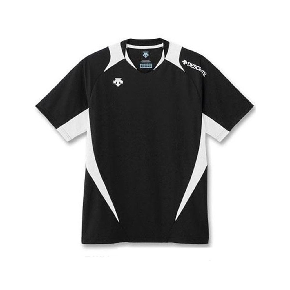Japan Direct Mail DESCENTE Short-sleeved Volleyball Shirt DSS-5420B-BWH