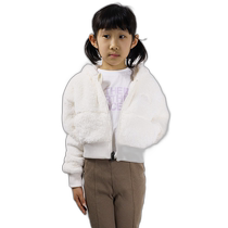 Japan direct mail THE NORTH FACE girls Suave Oso F Z hooded jacket fleece parka