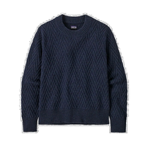 Patagonia womens recycled wool blend crew neck sweater SMDB