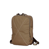 Samsonite fashionable casual leather all-match backpack for running errands coyote brown QS01