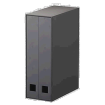 (Direct mail from Japan) Yamazaki jewelry box W8 8×D17 5×H25 3 black 6132