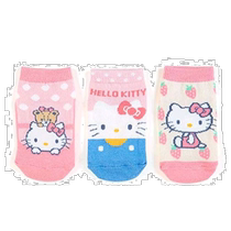 (Direct mail from Japan) sanrio Sanrio baby products childrens pink socks are comfortable soft and versatile 3769