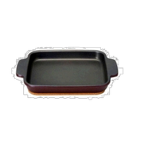 (Japan Direct Mail) Hokuriku Aluminum Oven Toaster Tray Brown Flat Aluminum Alloy China RBI1002