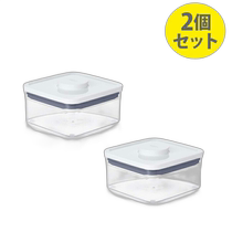 Direct mail from Japan OXO multifunctional crisper box 2 large square mini fashion transparent