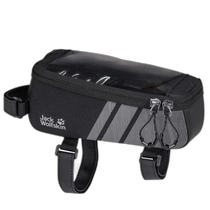 Japan direct mail 0 8L Jack Wolfskin mens and womens top tube bag saddle bag frame bag bicycle
