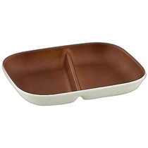 Japan direct mail (Japan direct mail) Showa Masahiro and issoecco spacer square plate resin wood color white