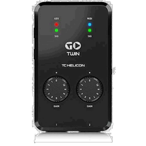 TC HELICONMIDI音频接口GO TWIN 2通道音频接口