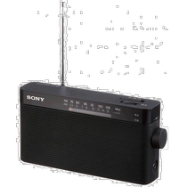Self-operated｜Sony Sony portable radio ICF-306FM AM wide FM compatible black mini