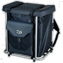 (Direct mail from Japan) Dayiva Fishing Tackle Bag Basket Backpack Lightweight Aluminum Alloy Frame L(A) Black 92