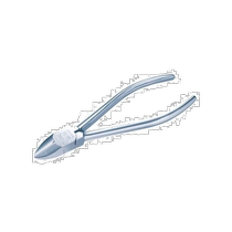(Japan Direct mail) tone five gold tools SUS diagonal-mouth pliers Total length 160mm durable
