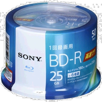 (Direct mail from Japan) Sony Sony Blu-ray Disc 50BNR1VJPP6 Blu-ray Disc 1 layer 6x speed 50 tablets