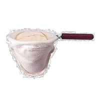 (Japan Direct Mail) HARIO Glass King Coffee Filter Flannel Suede Wood Nets 1-2 People DPW-1 with D