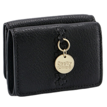 Japan direct mail SEE BY CHLOE wallet 30% off TILDA mini wallet with charm black CHS2