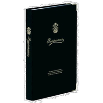 (Direct Mail from Japan) Sedia Cloth Photo Album Red L Size Photos 246 Black