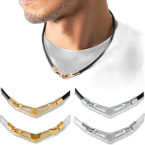 Japan direct mail Bandel unisex magnetic necklace V1 Bui One V-shaped