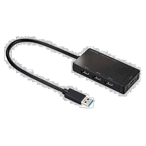 (Direct mail from Japan) SANWA SUPPLY USB3 2 hub 3-port HDMI output