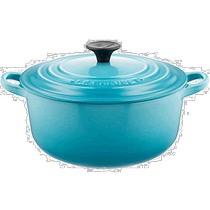 Japan Direct mail (Japan direct mail) Le Creuset Cool color enamel pan with double ear pan with no water pan iron pan