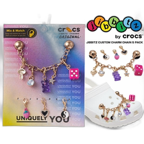 Japan direct mail crocs shoe accessories JIBBITZ custom pendant chain 5 pieces 10012955 shoes