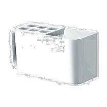(Direct mail from Japan) Forma magnet toothbrush holder white household bathroom electric toothbrush storage rack