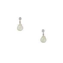 Japanese direct mail agete Akado K10 quartz earrings pendant