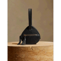 日本直邮BANANA REPUBLIC 女士迷你三角包 西部风格金属皮革设计