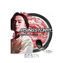 Japan Direct Mail Gosen Mens and Womens Rise Storm Tennis Equipment Gut Softball Tennis Soft Tennis Black