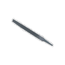 Direct mail from Japan TRUSCO Hardware Tools Ironworking File Triangular Barren Eye Knife Length 300 Knife File Durable