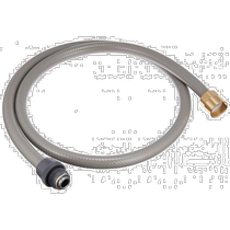 (Direct mail from Japan) toto bathroom accessories bathroom shower hose TH563-1 is durable
