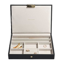 (Direct mail from Japan) Stackers STACKERS LONDON classic jewelry box lid black