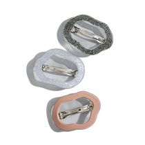 Japanese direct mail Kastane womens cloud-shaped hair clip KAZ5041411A0017