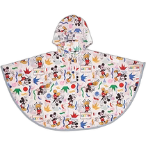 (Direct mail from Japan) Skedar childrens poncho 80-100cm Mickey Mouse pattern RAPO2-A