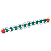 (Direct mail from Japan) Ktc socket fixed driver without punching powerful traceless load-bearing universal 12 7mm