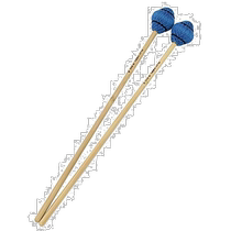 (Direct Mail from Japan) PLAYWOOD Vibraphone Stick M-803B Vibraphone Drumstick Standard Series Sapphire Blue