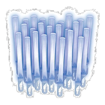 (Direct mail from Japan) LUMICA light sticks sky blue 25 pieces E00570