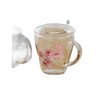 (Direct mail from Japan) Laura Ashley Daily necessities Glass mug tumbler