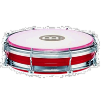 (Direct mail from Japan) MEINL Western percussion instrument Percussion tambourine 6-inch snare drum made of red ABS