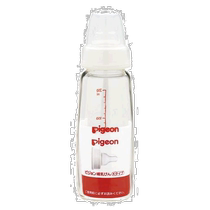 (Japan Direct mail) Pigonbay kiss-bottle heat-resistant glass-made resin rubber pacifier attached