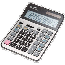 Calculatrice SHARP autonome papeterie calculatrice pratique audiovisuelle type semi-bureau facile à utiliser