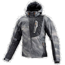 KOMINE Motorcycle Clothing Warm Winter Jacket Smoked M Winter Waterproof CE Standard 2