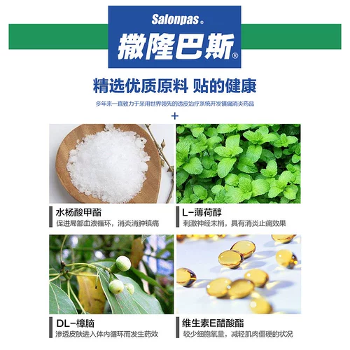 Япония прямая почтовая почта Hisamitsu Салонбас Анти -инфляторная живопись Плач 120 Таблетки