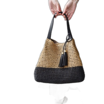 Japanese direct mail SHIPS any womens new two-color handbag 720010037