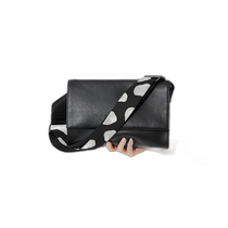 Japan direct mail ear PAPILLONNER womens cow leather wide crossbody bag EAZ1042112A0001