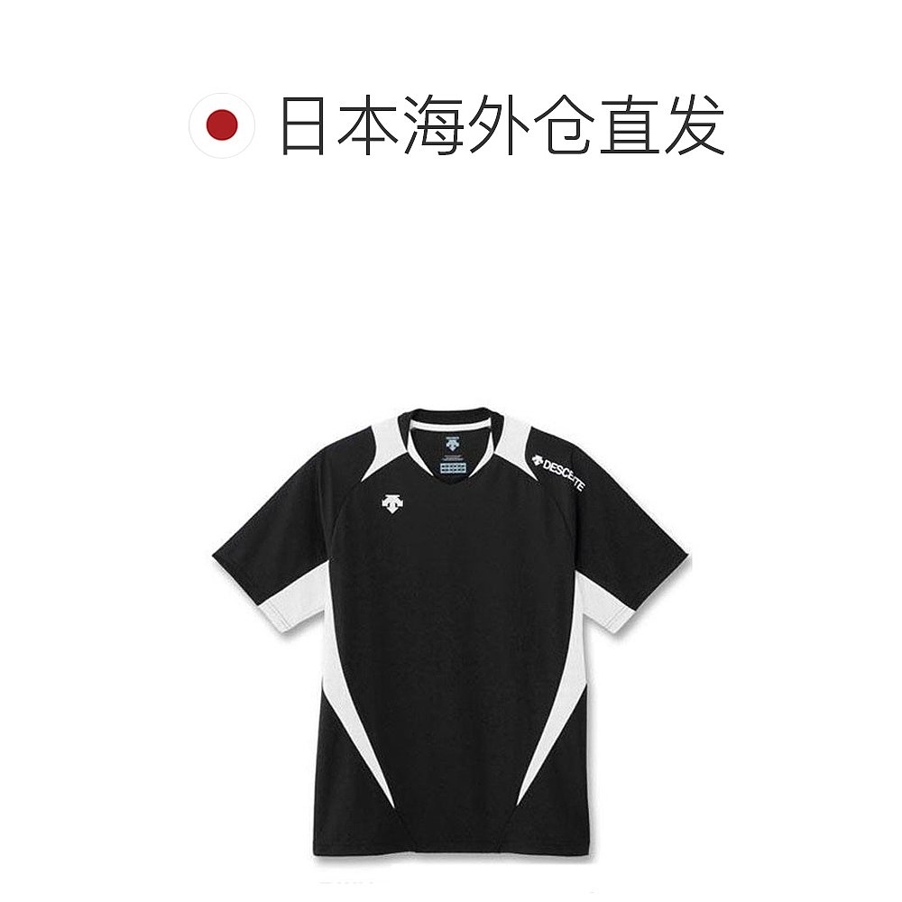 Japan Direct Mail DESCENTE Short-sleeved Volleyball Shirt DSS-5420B-BWH