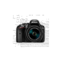 (Direct mail from Japan) Nikon SLR camera black VR lens kit 453072