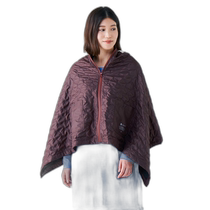 Japan direct mail MIZUNO heating material breathing warm blanket cloak for women B2JYA70159